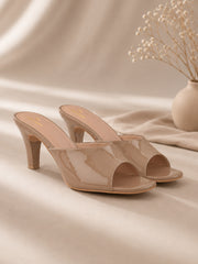 Pelle Albero Women Beige Pencil Heel Sandals