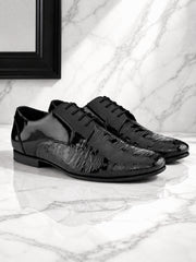 Pelle Albero Men Black Formal Derby