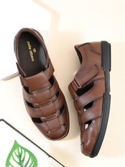 Pelle Albero Lightweight Comfort Casual Tan Sandals