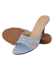 Pelle Albero Blue women slippers