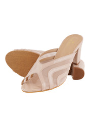 Pelle Albero Beige women slippers