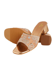 Pelle Albero Pink Women Fancy Slippers