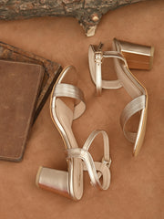 Pelle Albero Rose Block Heels for Women