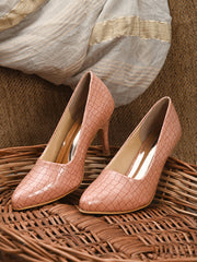 Pelle Albero Pink Casual Pumps For Women
