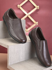 Pelle Albero Brown Moccassins For Men