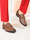 Pelle Albero Men Tan Colour Leather Formal Mocassin Shoes
