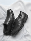 Pelle Albero Men Black Colour Leather Formal Mocassin Shoes