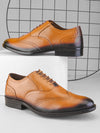 Pelle Albero Men Tan Colour Leather Formal Brogue Shoes