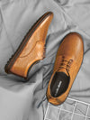 Pelle Albero Men Tan Colour Leather Casual Comfort Shoes