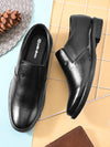 Pelle Albero Men's Formal Comfortable Leather Black Mocassins