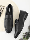 Pelle Albero Black Leather Comfortable/Lightweight Mocassion