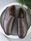 Pelle Albero Male's Brown Leather Formal Mocassion