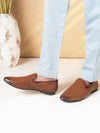 Pelle Albero Male's Tan Leather Casual Jooti