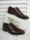 Pelle Albero Designer Formal Leather Brown Derby