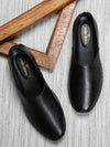 pelle albero Men Black Leather Espadrilles