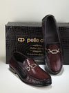 Pelle Albero Designer Cherry Moccasin