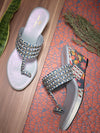 Pelle Albero Grey Wedges for Women