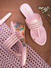 Pelle Albero Pink Wedges for Women