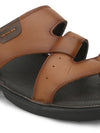 Pelle Albero Men Tan Ethnic Comfort Sandals