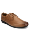 Pelle Albero Tan Formal Derby For Men