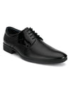 Pelle Albero Black Formal Derby For Men