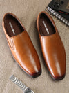 Pelle Albero Tan Slip-on For Men