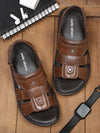 Pelle Albero tan Sandal For Men