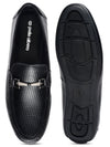 Pelle Albero Black Moccasins for Men