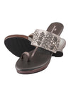 Pelle Albero Metallic womens Slippers