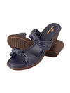 Pelle Albero Blue womens Slippers