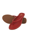 Pelle Albero Maroon Casual Slipper For Girl's/Women
