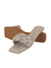 Pelle Albero Grey Casual Slip-On Slide For Girl's/Women