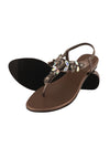 Pelle Albero Grey Casual Slip-On Sandal For Girl's/Women