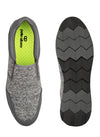 Pelle Albero Mens Grey Comfortable Sports Shoes