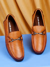 Pelle Albero Tan Loafers for Men