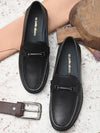 Pelle Albero Black Loafer shoe for men