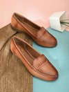 Pelle Albero Tan Leather Formals For Women